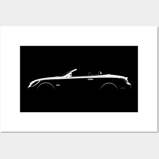 Lexus SC 430 (Z40) Silhouette Posters and Art